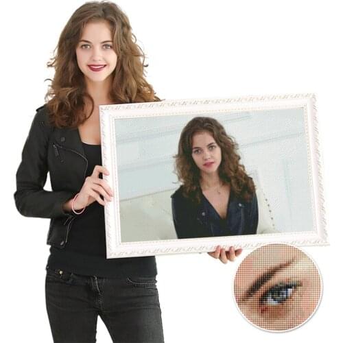 Personal Custom Diamond Painting Customized Wall Decor Adults Crafts Full Kit Embroidery Diamond Accessories Home Room Decor