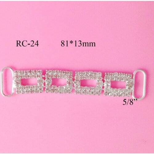 Free shipping rhinestone connector 10PCS (RC-24)