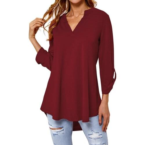 Женские однотонные футболки Bobora China At AliExpress