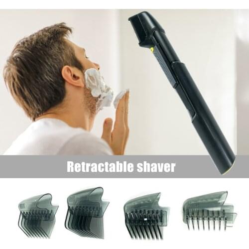 Household electric hair clippers, multi-function electric hair clippers, three-in-one hair clippers, retractable hair clippers