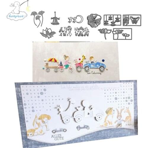 CH 2020 New Arrival Flower Set Metal Cutting Dies Stencils For Scrapbooking Photo Album Decoration Embossing Paper Card Craft