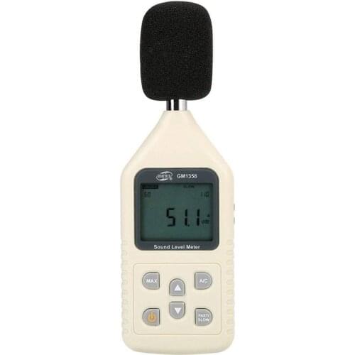Gm1358 LCD Digital Sound Level Meter Noise Meter DB Decibel Meter Measuring Range 30-130db