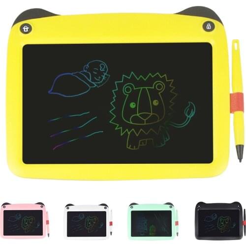 Color Drawing Tablet 9 inch LCD Writing Tablet Digital Grafic Handwriting Pads Portable Electronic Graphics Board Gift Kids