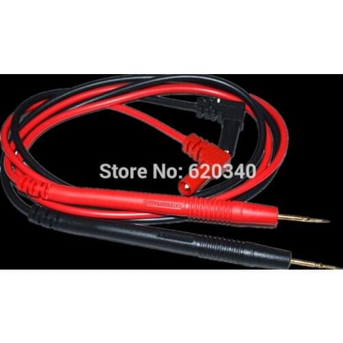 Quality Ultra Pointed Gold Plated Copper 10A 1000V Multimeter Probes Test Leads Accessory for IC Electronic parts LED