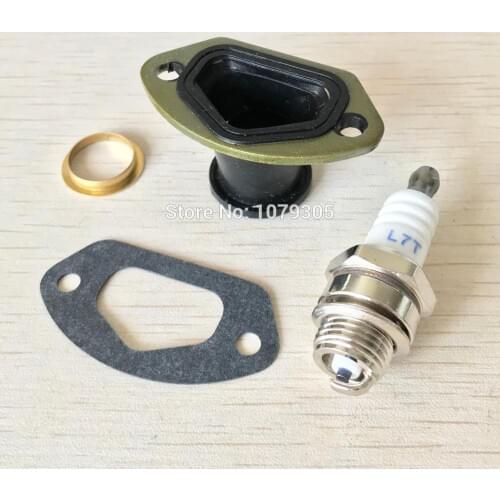 Intake Manifold Ring Gasket Spark Plug Kit For Chinese 45CC 52CC 58CC 4500 5200 5800 Chain Saw Spare Parts