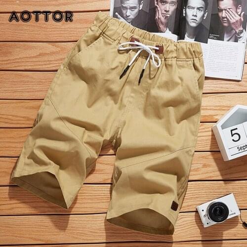 New Men Summer Casual Shorts Classic Beach Shorts Mens Cotton Fashion Style Short Trousers Jogger Sweatpants Plus Size 5XL