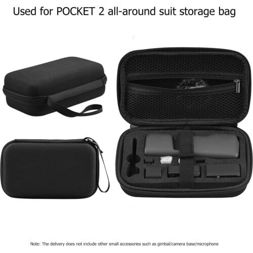 Nylon Mini Carrying Case Storage Bag for DJI POCKET 2 Portable Handbag Shock-proof Box Protector Gimbal Camera Accessories