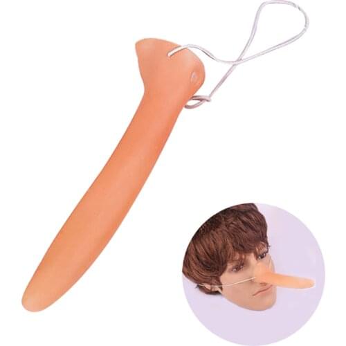 NICEXMAS Latex Long Nose Long Wooden Pinocchio Nose Props ChildrenS Toys For Halloween Masquerade Carnivals Party