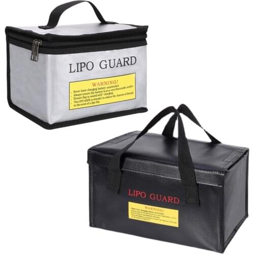 Fireproof Waterproof Lipo Battery Explosion Proof Safety Bag Fire Resistant for Lipo Battery FPV Racing Drone RC Model
