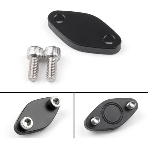 Artudatech 1.8T Block-Off Plate Fits For Golf Jetta MK4 Audi B5 B6 1.8T Off Road