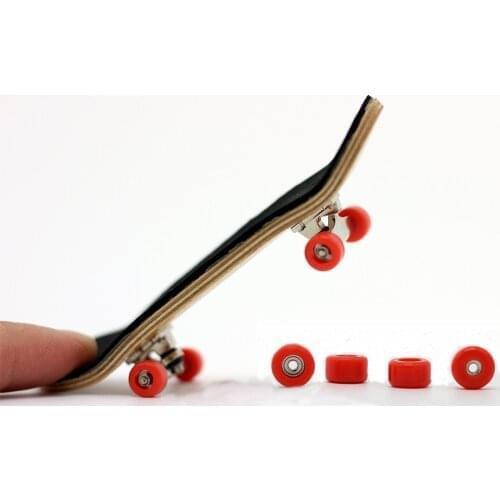 High quality Professional Mini fingerboard toys small skate board fun wooden finger skateboard toys for children TECH