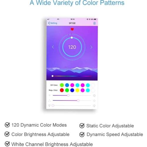 WS2812B WS2811 Addressable LED Bluetooth Controller iOS Android App Wireless Remote Control DC 5V~12V for SK6812 SK6812-RGBW WS2