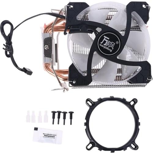 Heatsink CPU Coler 4 Heat Pipes Cooling Fan 90mm Radiator For Socket -AMD AM4 AM3 And Intel775 1150 1151 1155 1156 1366