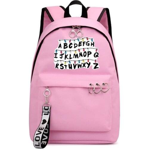New Stranger Thing Backpack For Girls&Boys Multi Pocket Travel Backpacks Female School Bag for Teenage Book Mochilas