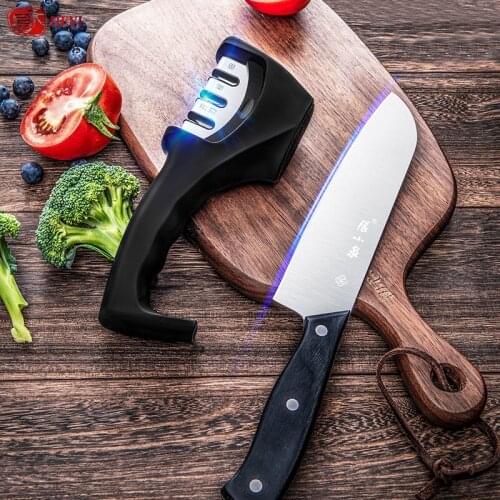 Whetstone Artifact Household Tool Kitchen Quick Sharpening Cutting Kitchen Knives Professional Blades Bracket Sticks HE