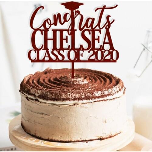 2020Graduation Cake Topper, Graduation party carnival decoration, Personalized birthday cake topper, Graduation decoration 2020