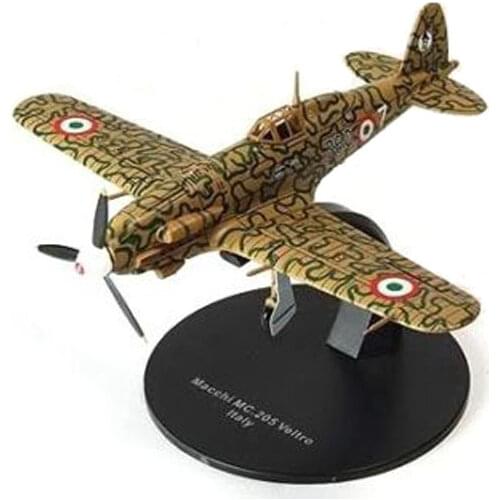 1/72 alloy airplane model Macchi VVeltro MC205 Macchi Hound fighter ornaments