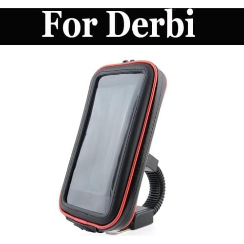 1pc Motorcycle Mtb Bicycle Bike Mount Holder Waterproof Bag Case For Cell Phone For Derbi Freekster Gpr Mulhacn Senda Terra 125