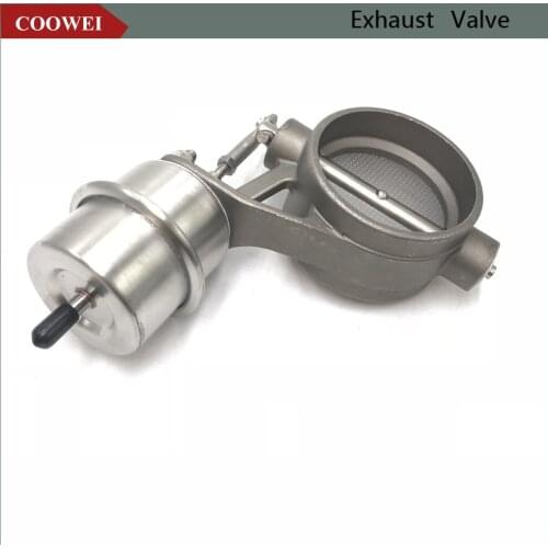3'' inch Exhaust Control Valve Set Actuator CLOSED Style 76mm Pipe Pressure: about 1 BAR