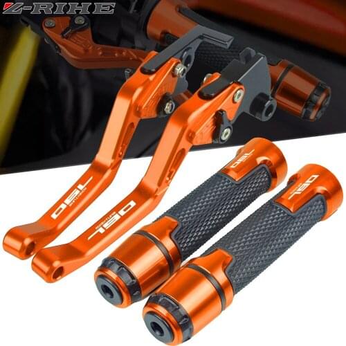 Motorcycle Accessories CNC Brake Clutch Levers Handlebar Grip Handle Hand Grips For 790ADVENTURE/R 790 ADVENTURE 2017 2018 2019