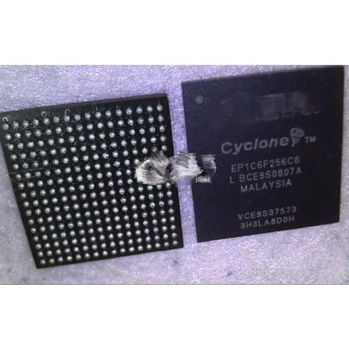 Free shipping 2pcs/lot EP1C6F256C8L EPIC6F256C8L BGA new