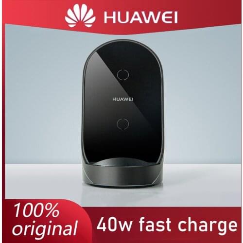 Huawei Wireless Charger 40W Super Fast Charge Vertical Charger Base Phone P40Pro+Mate30 Universal CP62