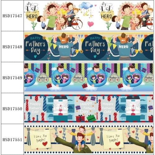 HSDRibbon free shipping 3" 75mm heat transfer printed hsd-design series Grosgrain Ribbon 50Yards/Roll