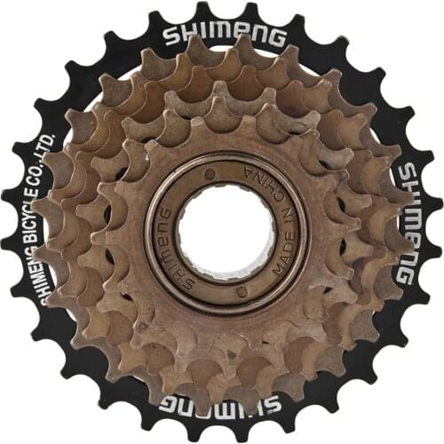 MTB Bicycle 7 Speed Cassette Mountain Road Bike Freewheel Cog Sprocket Flywheel Metal Thread Sprocket Bike Parts Accessories