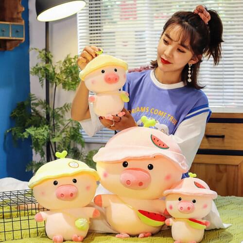 25 Cm 35 Cm 45 Cm Childrens Toys Cute Piggy Plush Toy Doll Pillow Comfort Doll Birthday Christmas Gifts For Boys And Girls