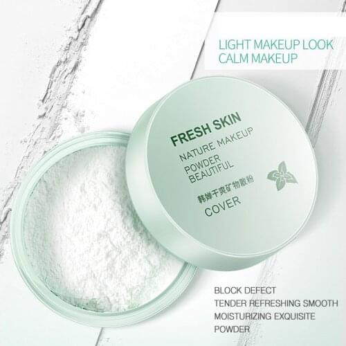 Makeup Matte Loose Powder Oil Control Soft Light Silk Face Concealer Skin Finish Powder Translucent Foundation