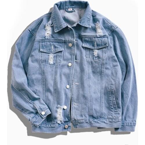 Men New Long 19ss Sleeve Back Rottweiler Dog Fashion High quality Denim Baseball Coats & Jackets Abstract digital coat #D9