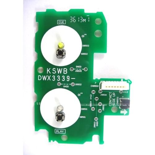 1pcs/lot Play Cue Circuit Board PCB - DWX 3339 DWX3339 For Pioneer CDJ 2000 Nexus Green Color