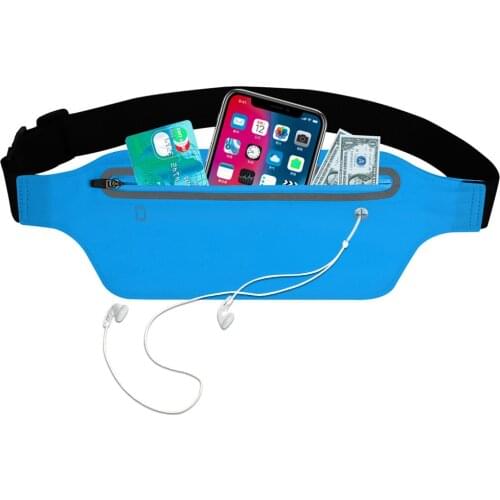 Waist Bag Female Belt Waterproof Chest Handbag Outdoor Hiking Running Belt Waist Pack Fitness Belt Walking Pack Waist Bag