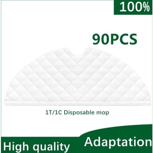 For XiaoMi Mijia Robot Vacuum Cleaner 1C 1T STYTJ01ZHM Dreame D9 F9 sweeping machine Disposable Mop Cloth Parts Rag Accessories