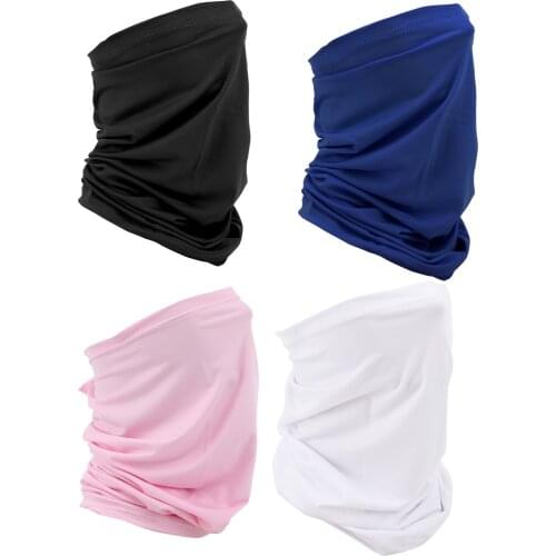 Scarf Breathable UV Protection Face Cover Headband Washable For Outdoor Cycling