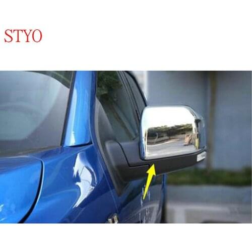 STYO Car ABS Rearview Rear View Mirror Cover Trim Sticker For Ford1 F150 F-150 2016 2017