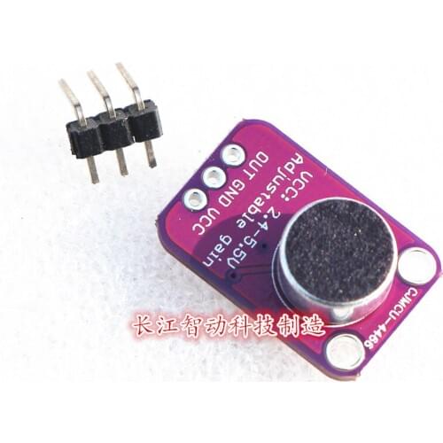 CJMCU-4466 microphone amplifier CMA-4544PF-W adjustable amplifier MAX4466