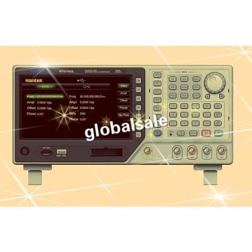 HANTEK HDG2012B High precision Digital DDS Function Signal Arbitrary Waveform Generator 2CH 10MHz 250MSa/s 64M