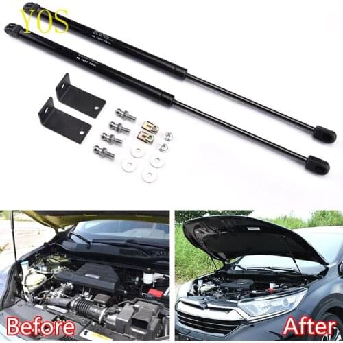 YAQUICKA For Honda CRV CR-V 2017 2018 2019 Car Front Hood Engine Cover Lift Support Rod Hydraulic Rod Arm Stick Car Styling