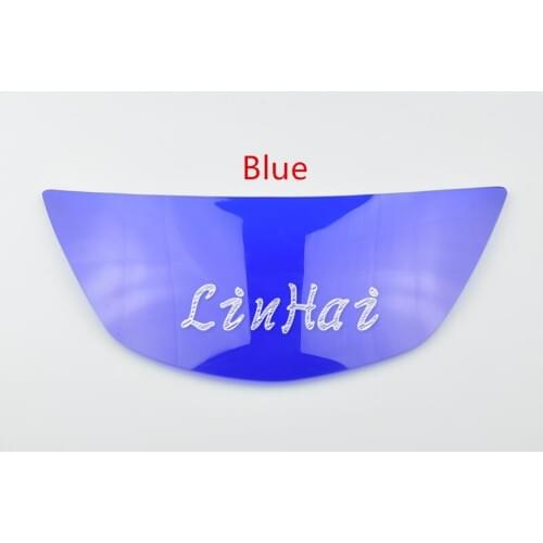 Motorcycle ABS Black / Clear / Blue / Smoke Color Headlight Lens Cover Shield Fit For Kawasaki zx6r 94-97