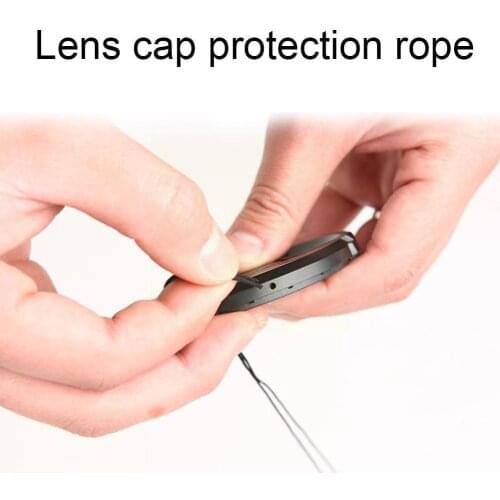 1pcs 72mm Center Pinch Lens Cap Camera Lens Cap Holder for Sony Nikon Fuji Camera Cover Len for Canon Lumix Compatible