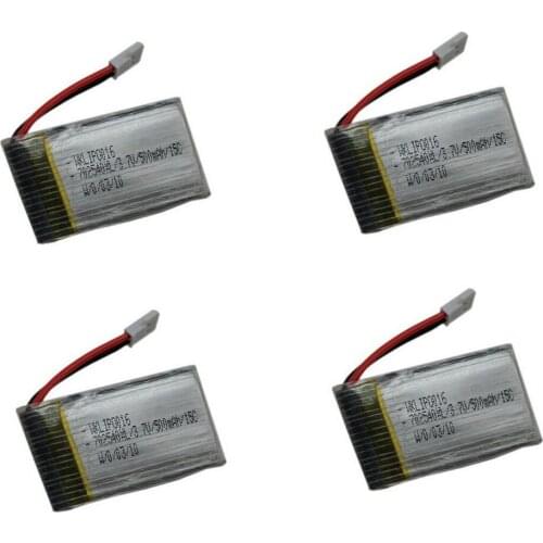 10pcs/lot 3.7V 500mAh 15C RC Lipo Battery For Walkera Helicopter+free shipping