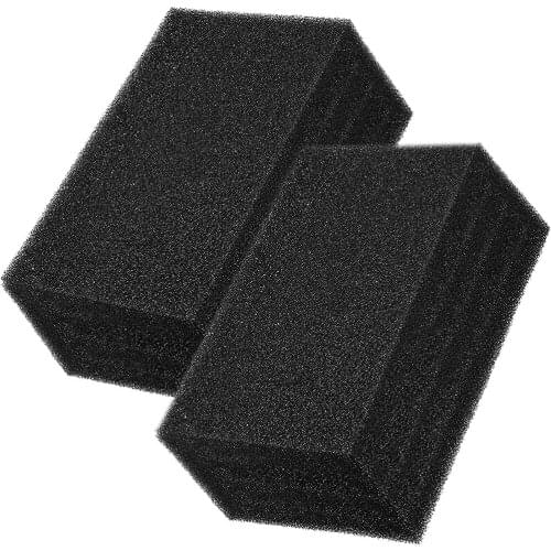 2 Pieces Filter Foam Sponges Aquarium Bio Sponge Sheet Filter Media Pad 7.9 x 5.9 x 0.79 inch Cut-to-Size Foam for Fish Tank