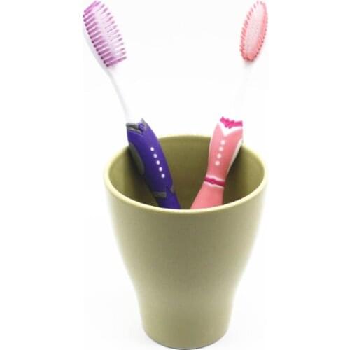 Fashion New 2 Pcs Couples Ultra Soft Toothbrush Brush Dental Oral Care Cover Case Cap Oral Care Cleaner Teeth Cleaning Hygiene