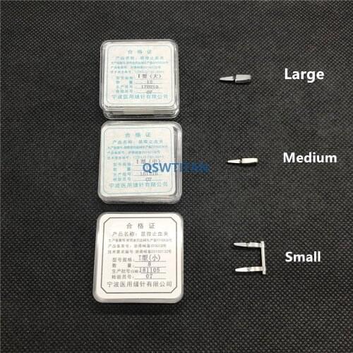 2019 Hemostatic clip arterial venous clip small blood vessel clip temporary blocking clip experiment closed device 1pcs