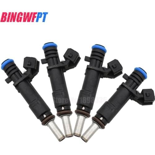 4PCS fuel injectors for CHEVROLET CRUZE / CRUZE LIMITED / SONIC 1.8L L4 OE# 55570284 FJ1153