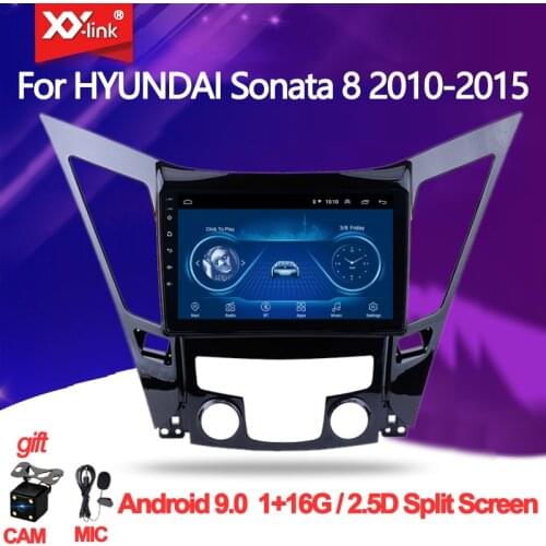 Android 9.0 CarRadio GPS Navigation For HYUNDAI Sonata 8 Sonata YF 2010 -2015 HD Multimedia Vdieo Player Audio Stereo No 2 Din