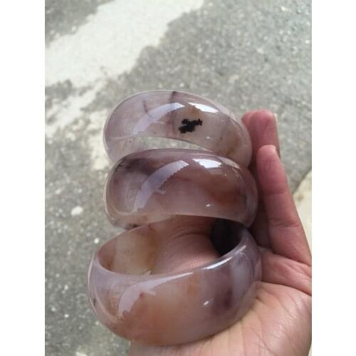 Natural Myanmar jadeite jade bangle hand-carved jade bracelet women bangles bracelets jade jewelry jade jewelry