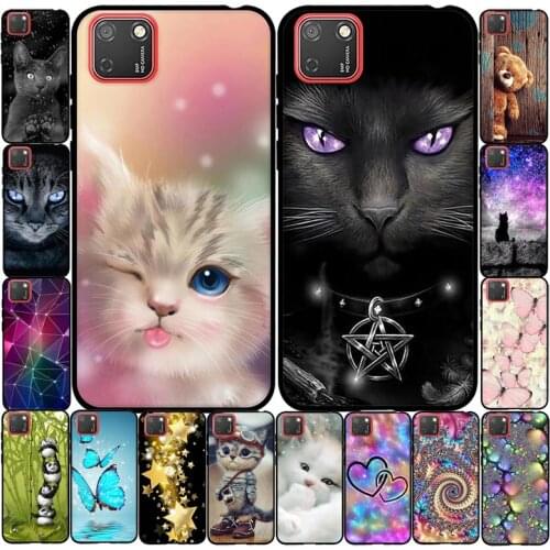 A For Huawei Y5P Y5 P Case Protective Silicone TPU Cute Cartoon Phone Cover For Coque Huawei Honor 9s 9 S Honor9s Case Bumper
