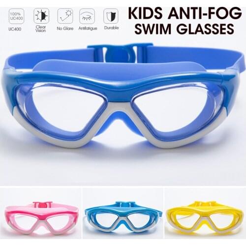 Kids Swimming Glasses Swim Goggles Professional Anti-fog Uv Protection Waterproof Silicone Diving Eyewear Swimming Accessories